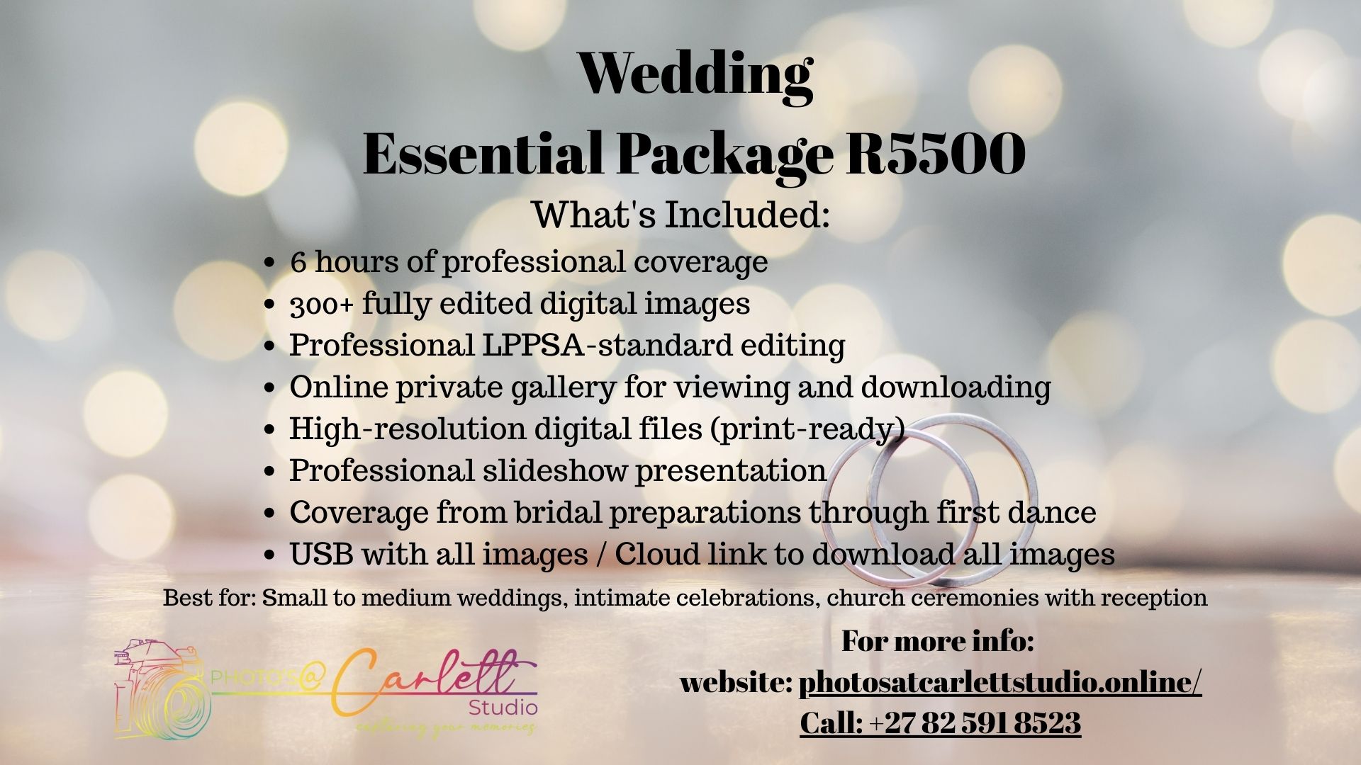 Wedding Essential Package