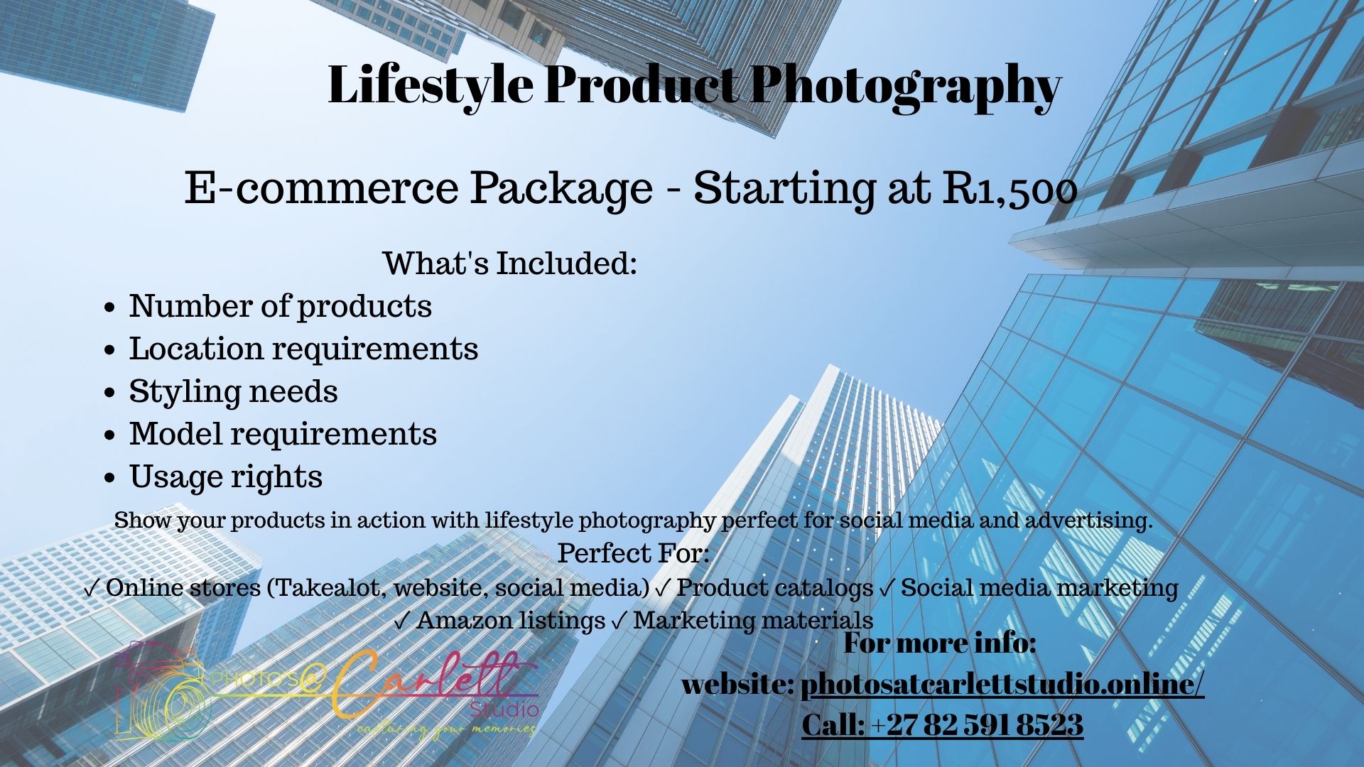 Lifestyle Product Photography