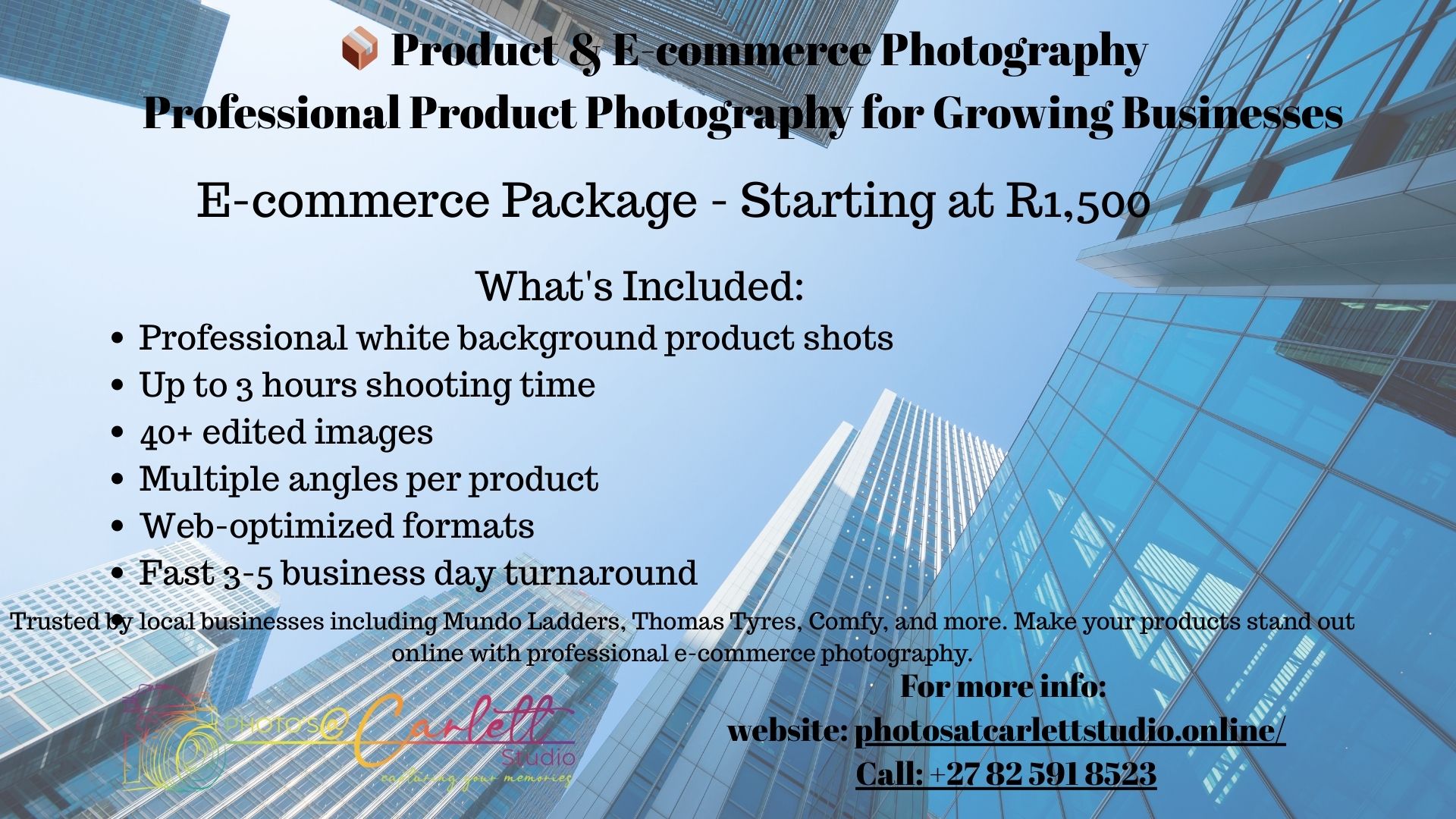 Product and E commerce photography